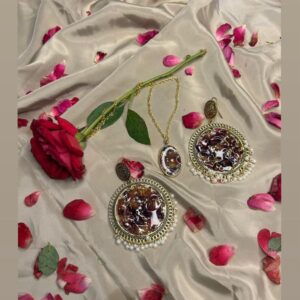 pendent and jhumka set