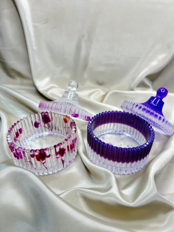 customized resin couple jars perfect for decor & storage