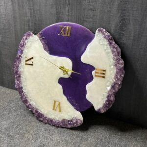 luxury resin clock 18 inches personalized for your space