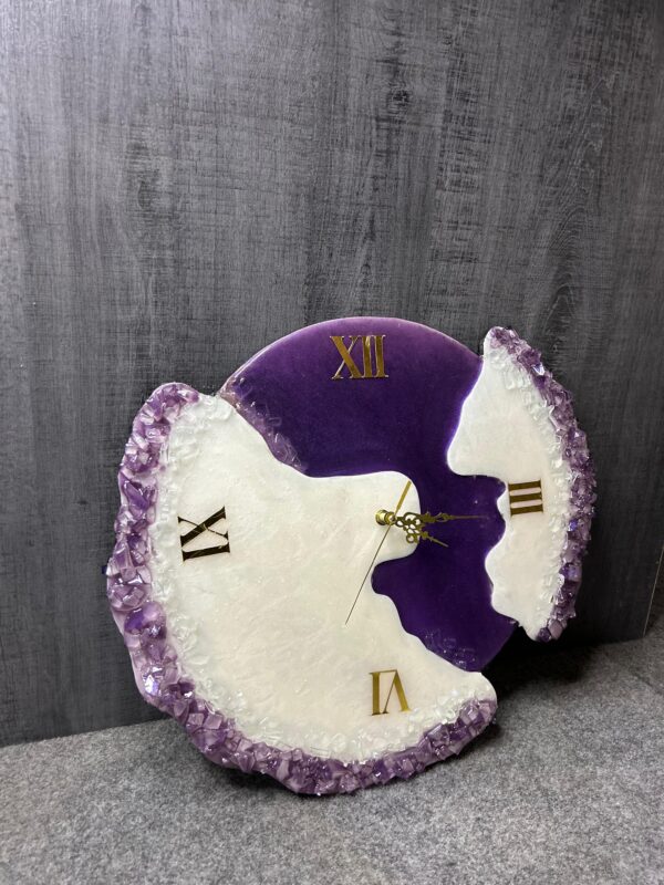 luxury resin clock 18 inches personalized for your space
